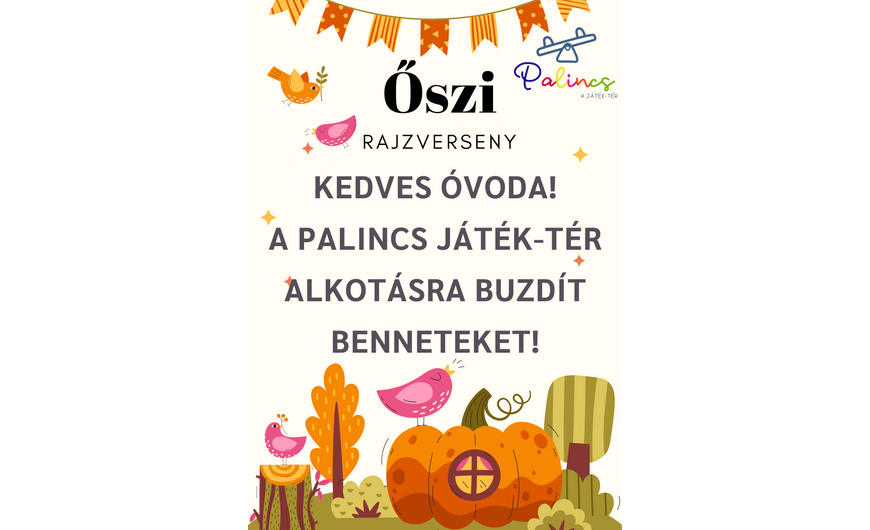 ŐSZI RAJZVERSENY ÓVODÁSOKNAK!